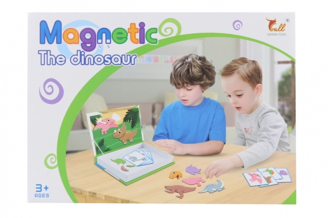 Magnetisch educatief spel Dinosaurussen