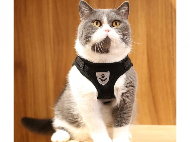 Drukvrije harnas voor honden en katten met reflecterende elementen XS