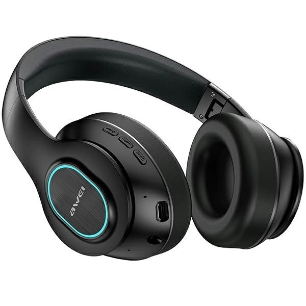 Draadloze Awei Bluetooth-koptelefoon zwart