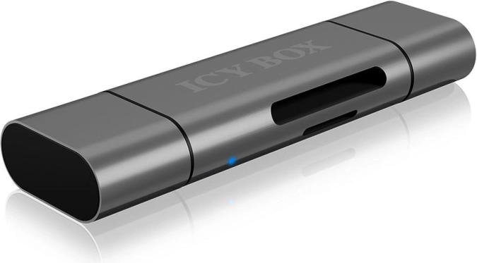 Icy Box kaartlezer IB-CR200-C USB-C en USB-A