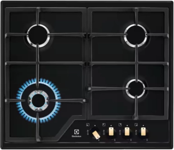Gaskookplaat ELECTROLUX 60 cm met wokbrander