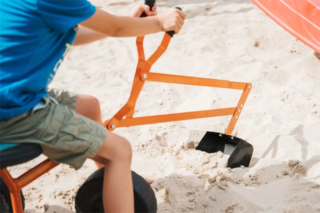 Kleine Voet Graafmachine met Wielen