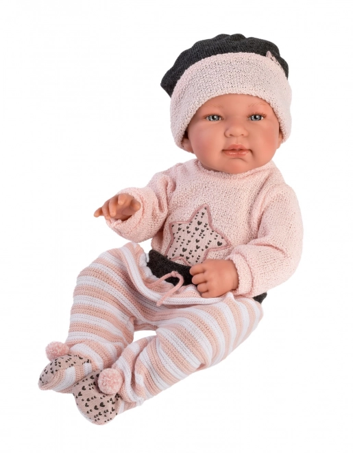 Llorens M843-26 kleertjes voor babypop pasgeboren maat 43-44 cm