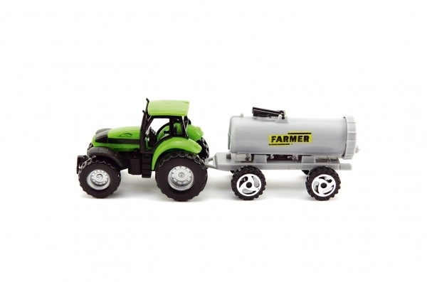 Tractor met aanhanger 16 cm