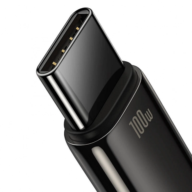 Kabel Baseus Tungsten Gold USB naar USB-C, 100 W, 2 m zwart