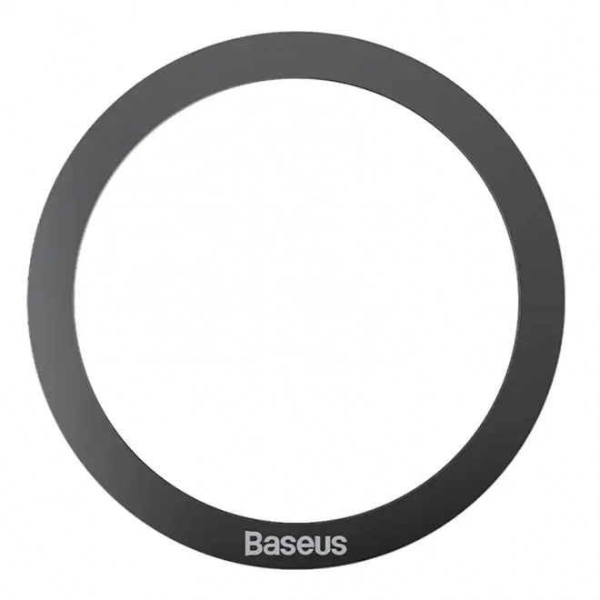 Baseus Halo Magnetische ring voor telefoons, MagSafe (zwart)