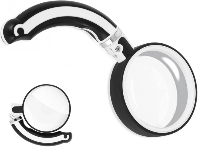 Klassieke opvouwbare loep met handvat 90 mm