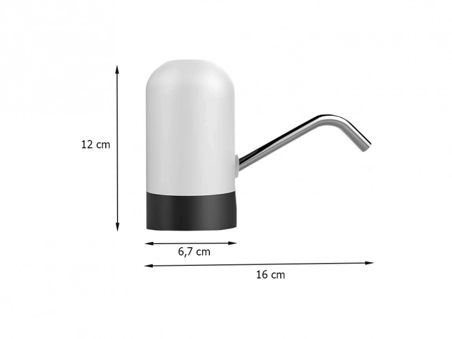 Elektrische waterdispenser met pomp