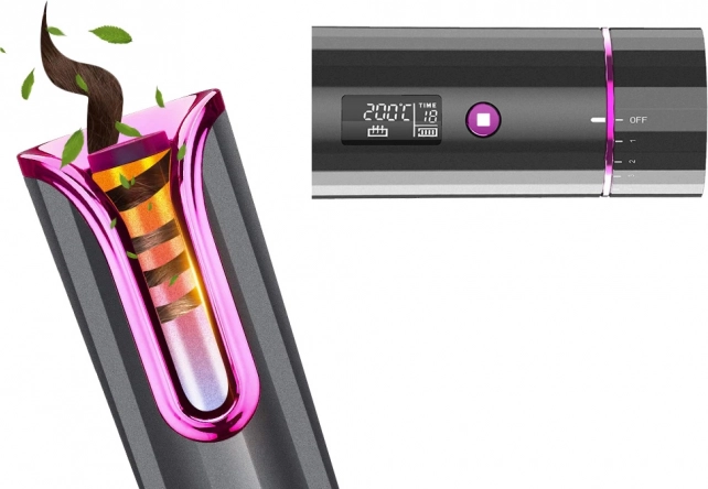 Automatisch roterend krullen zonder klitten