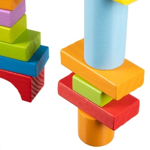 Houten blokken - 100 stuks. Kruzzel 22666