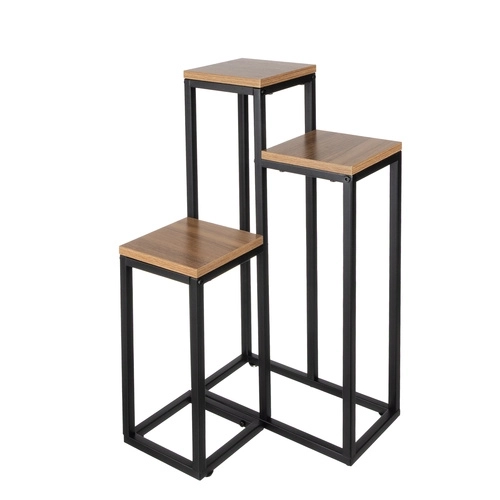 Ruhhy plantstandaard loft 3 niveaus