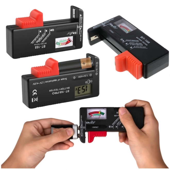 Universele digitale batterijentester
