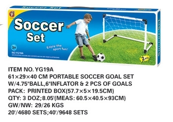 Voetbaldoel voor kinderen - set van 2 stuks
