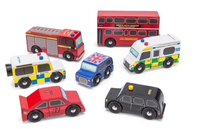 Le Toy Van Set van autootjes Londen