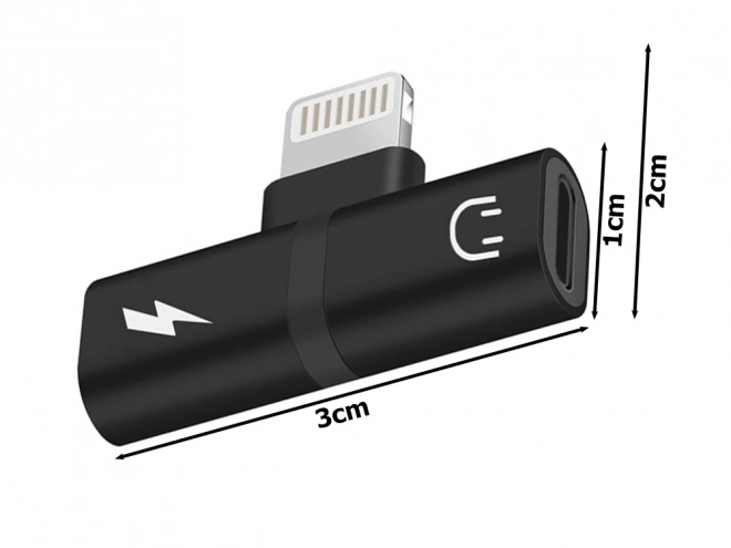 Lightning adapter voor iPad en iPhone 2 in 1