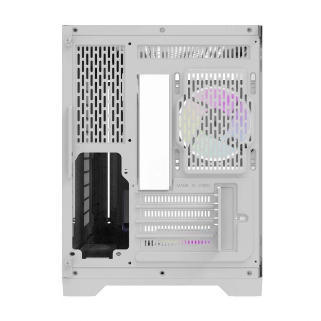 Computerbehuizing Darflash FT418 + 6 aRGB ventilatoren (wit)