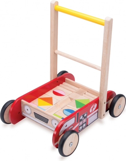 Stille loop dankzij rubberen wielen