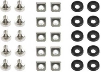 Montageschroef voor 19'' racks (50 stuks)