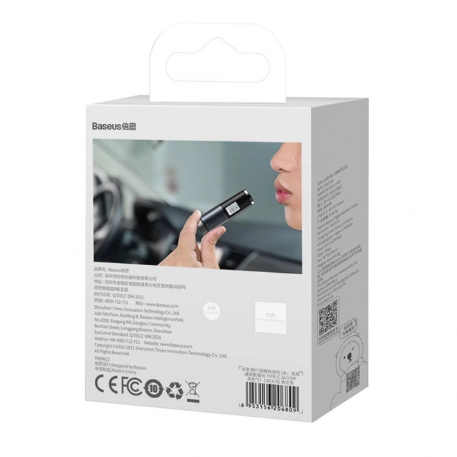 Alcoholtester Baseus met LCD-scherm