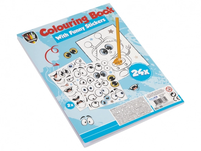 Kleurplaten met stickers
