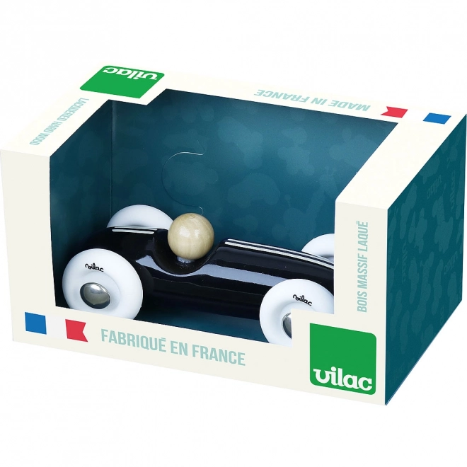 Houten auto Vilac Grand Prix Vintage zwart