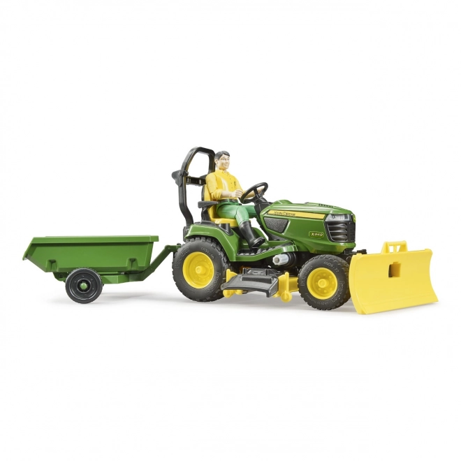Bruder Tuintractor John Deere X949 met tuinman