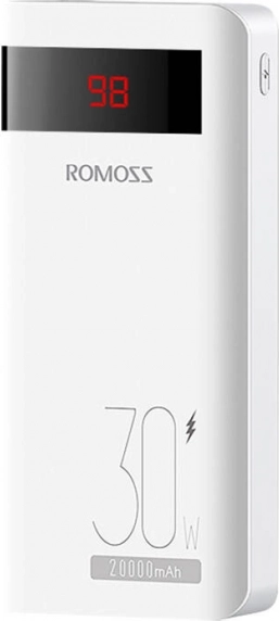 Powerbank ROMOSS Sense6PS Pro 20000 mAh 30 W wit