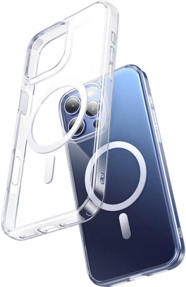 Magnetische hoes voor iPhone 16 Pro transparant McDodo