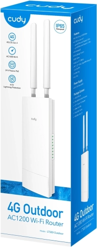 Verbinding via 4G LTE met SIM