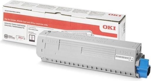 zwarte toner voor OKI C824/C834/C844, opbrengst 5.000 pagina’s