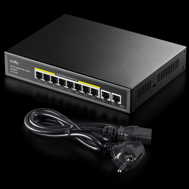 Cudy 10-Poorts Gigabit PoE+ Schakelaar