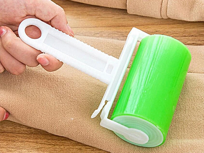 Ergonomische gel roller voor het verwijderen van haar