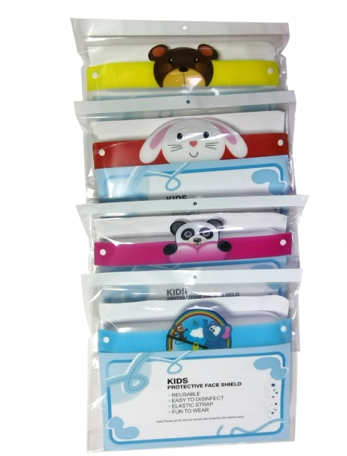 Kinder gezicht schild - panda