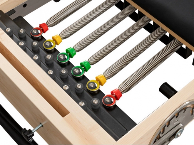 Fitness apparaat voor Pilates Reformer oefeningen