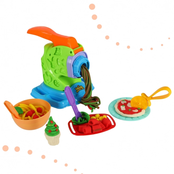 Creatieve kinderset voor kleideegpasta met accessoires