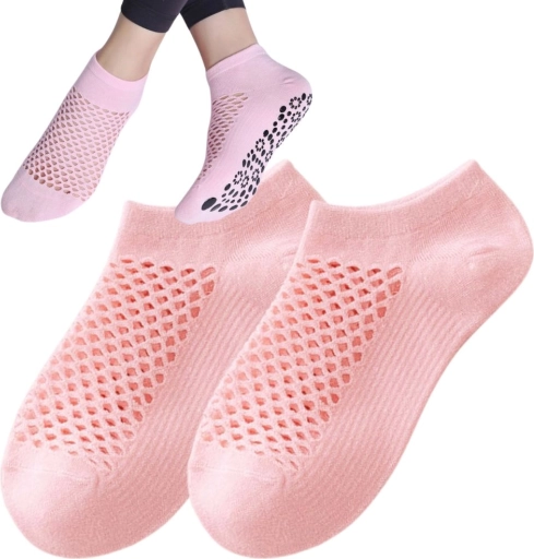 Antislip katoenen yogasokken, ademend, maat 36–40