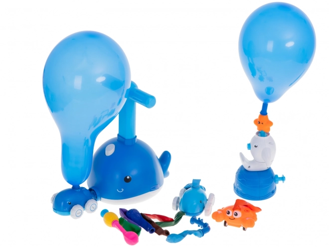 Aerodynamische ballonwerper - dolfijn