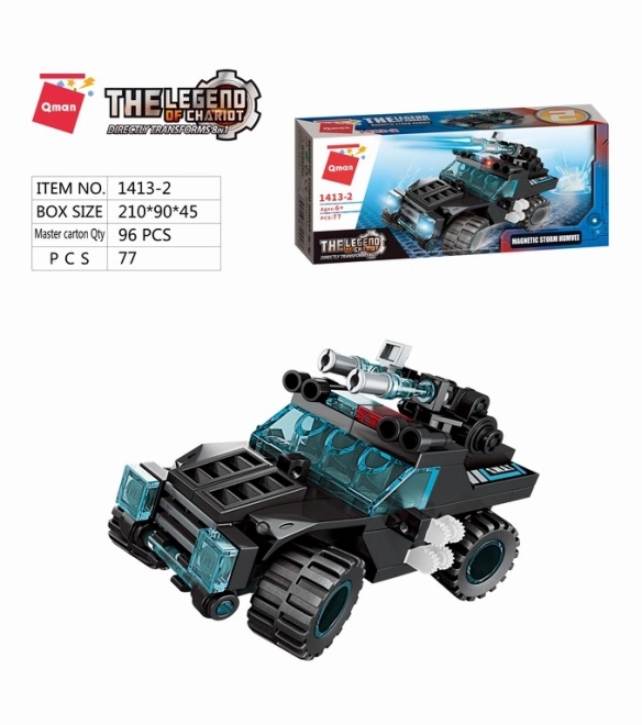 Qman Shadow Pulse gevechtsvoertuig 8v1