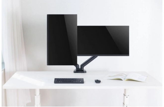 Stand voor twee monitoren met gasveer