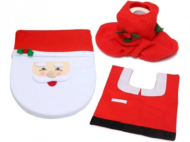 Kerstbadkamerset met Santa Claus-motief