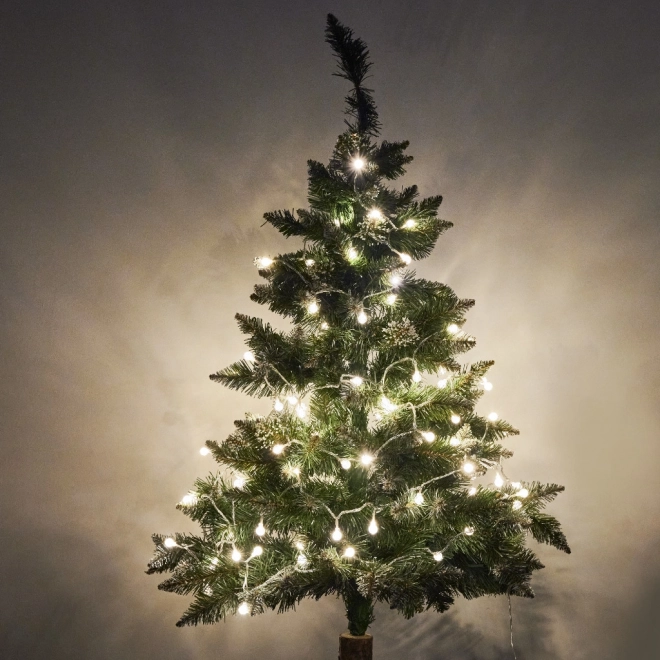 Kerstverlichting bollen 100 LED, warm wit, 10m