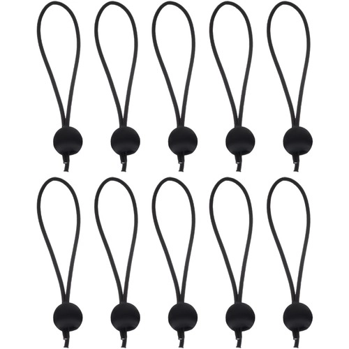 Set elastische banden met balletje voor schuilplaatsen - 10 stuks