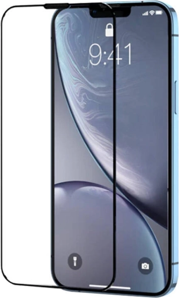 Gehard glas voor iPhone 15 Pro met stoffilter