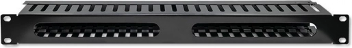 19″ rack-kabelorganizer, 1U, 24 posities – QOLTEC
