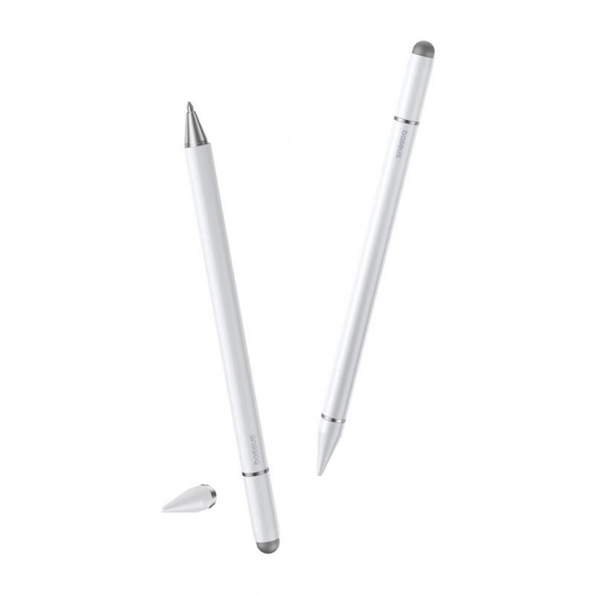 Stylus Baseus Smooth Writing III 3v1 niet-magnetisch wit