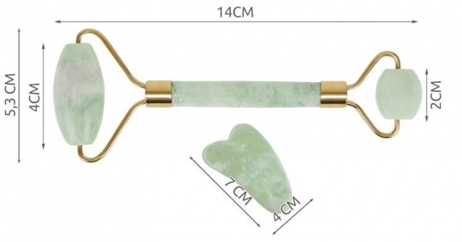 Jade-gezichtsmassager