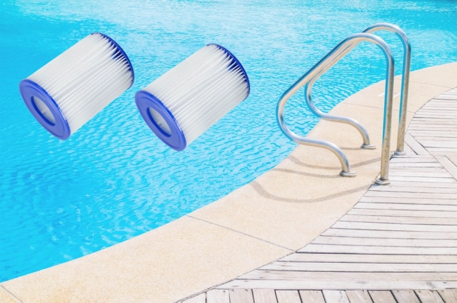 BESTWAY 58094 Filterpatroon voor zwembadpomp II 530/800gal 2 stuks
