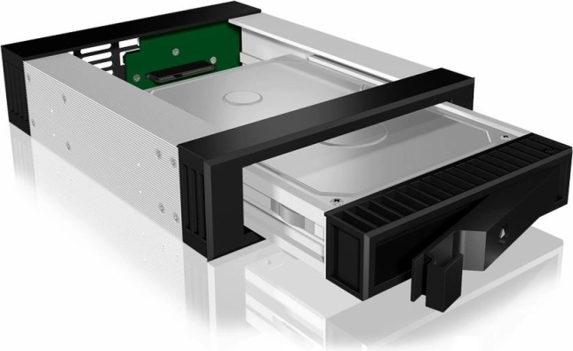 Hotswap-frame voor 5,25" voor 3,5"/2,5" hdd/ssd sata/sas