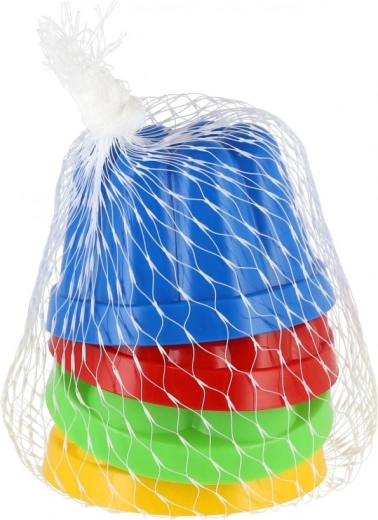 Praktische verpakking in een net