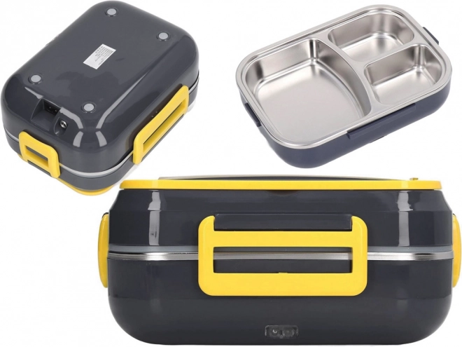 Elektrische verwarmde lunchbox voor werkauto